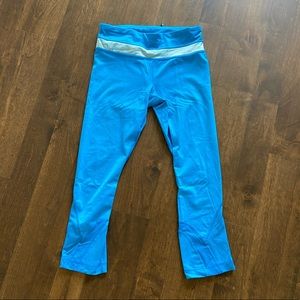 Lululemon Sport Blue Leggings 21”